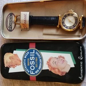 Fossil Navy Black Watch